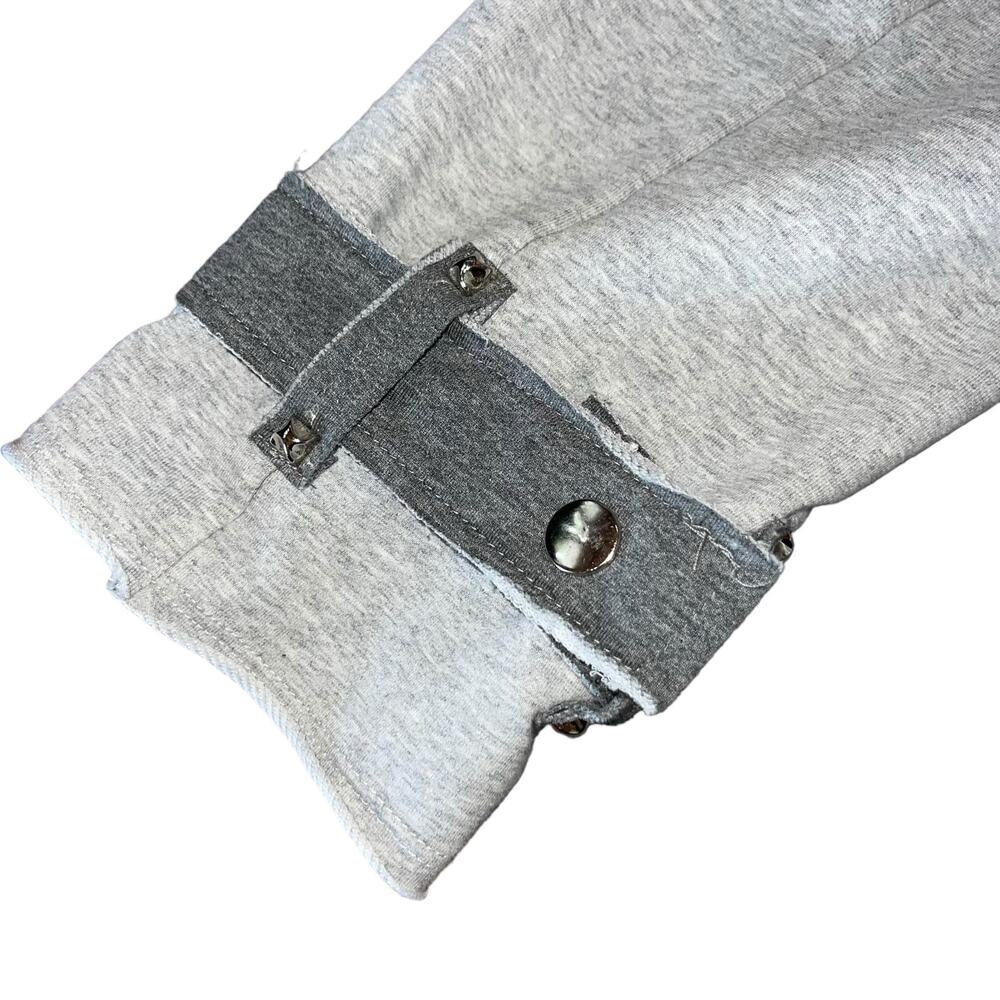 Fleece Jacket Full Zip Sweatshirt Studded - Picture 11 of 13